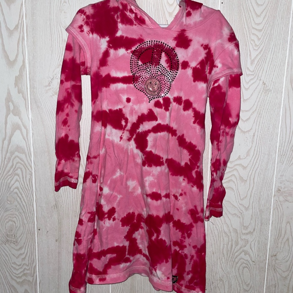 EUC wore 1x Undee Bandz size 4 dress so cute! Tie dye